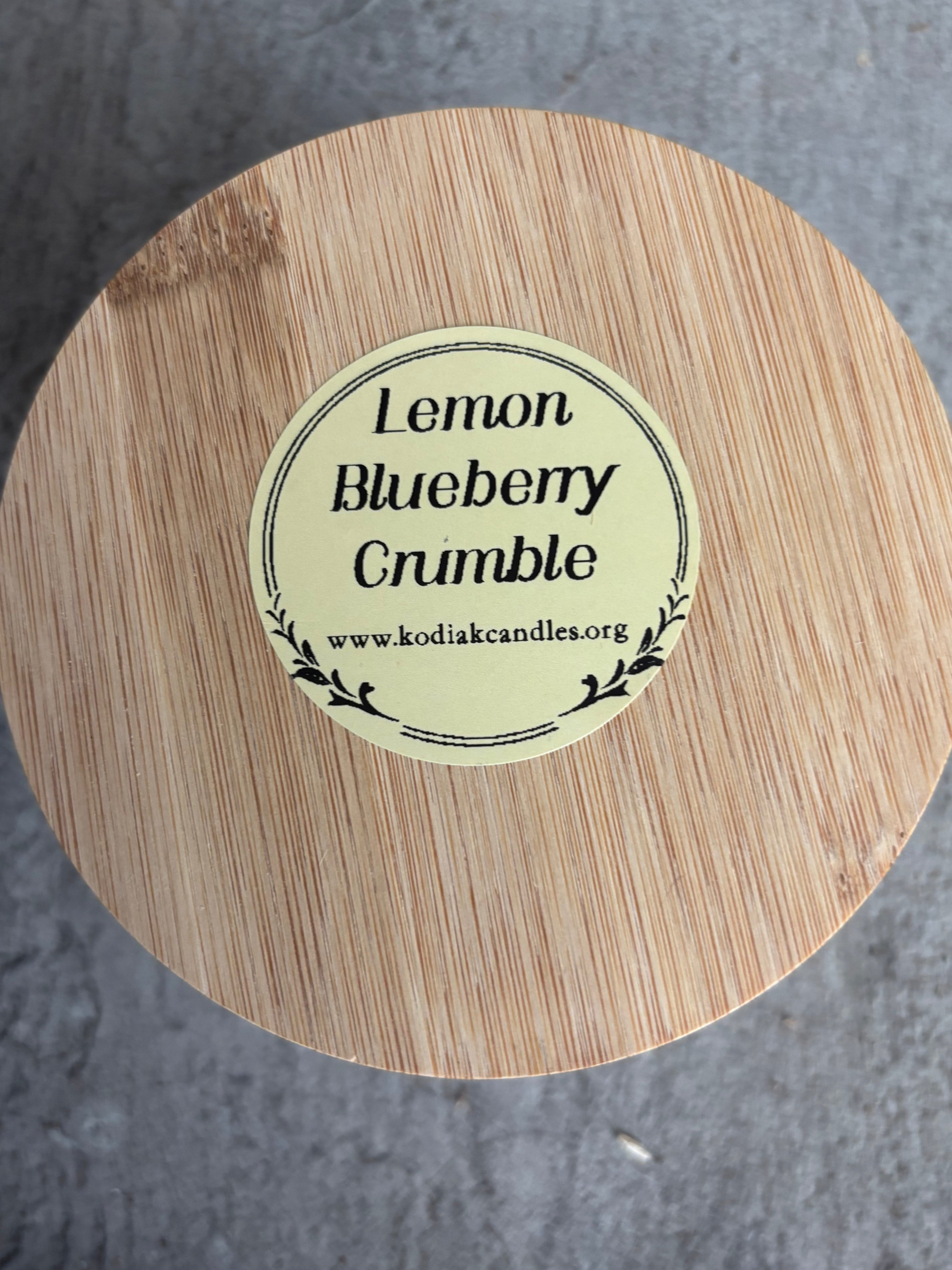 Lemon Blueberry Crumble