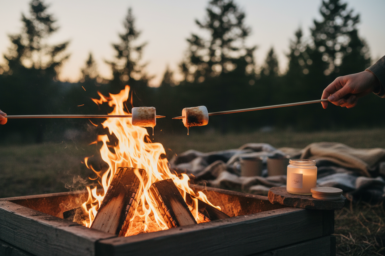 campfire marshmallow